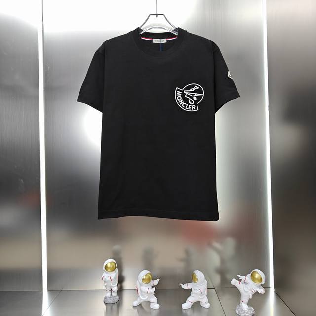 Moncler 2025 Spring and Summer new unisex short-sleeved T-shirt! Customized excl