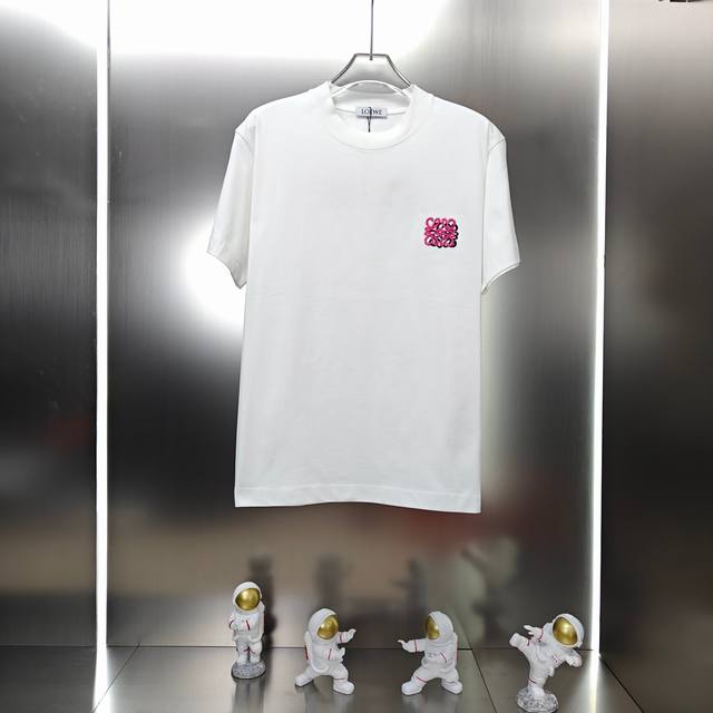 Loewe 2025 Spring and Summer new unisex short-sleeved T-shirt! Customized exclus