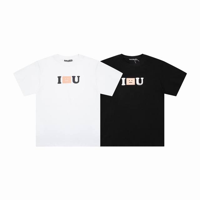 1198# Acne Studios This round neck T-shirt is decorated with the seasonal expres