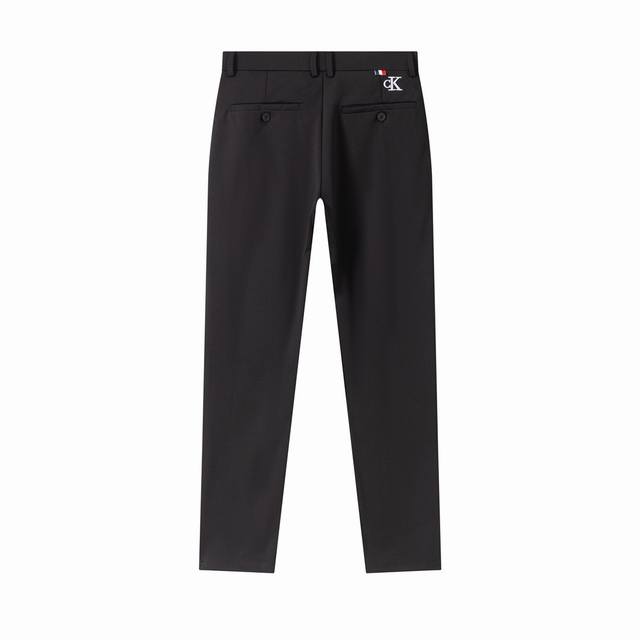 Model No. Cc655 Ck suit pants, clean black pants, the most classic and best-sell