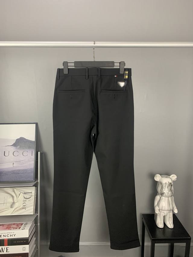 Style No. Cc598 Prada Straight Elastic Non-iron Slim Fit Men's Thick Milk Silk C