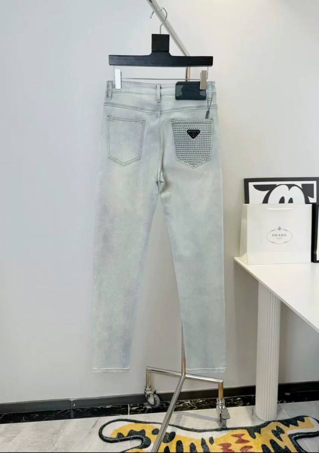 Model No. Cc664 Prada orange jeans! The latest original hot-selling model, with