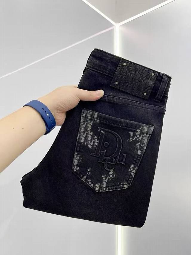 Style No. Cc813 Dior S new jeans Only high-quality products, look at the fabric,