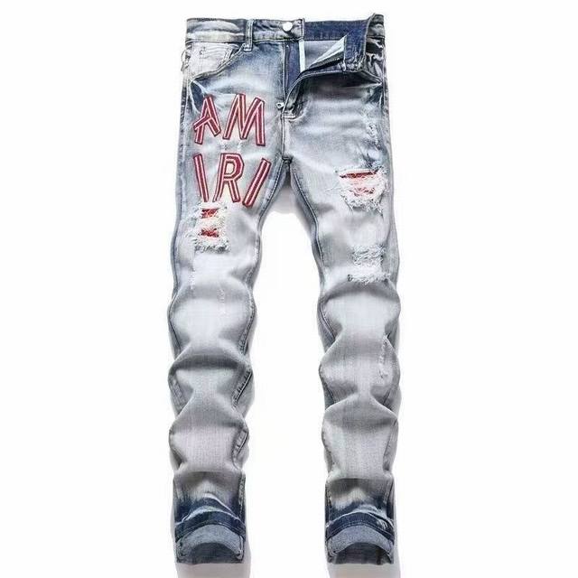 Style No. Cc819 Amiri Mx1 High Street Jeans Slim Fit Trousers Fog High Street Me