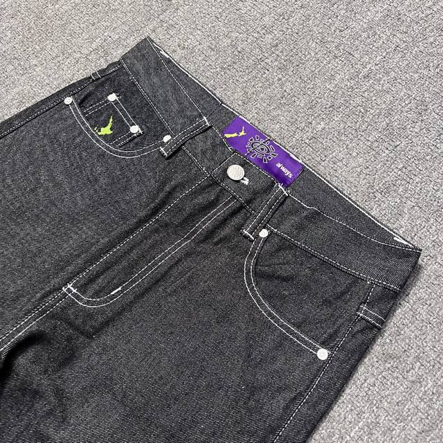 Ad303# Detailed photos Adwysd Alwaydowhatyoushoulddo Sun roll denim pants basic
