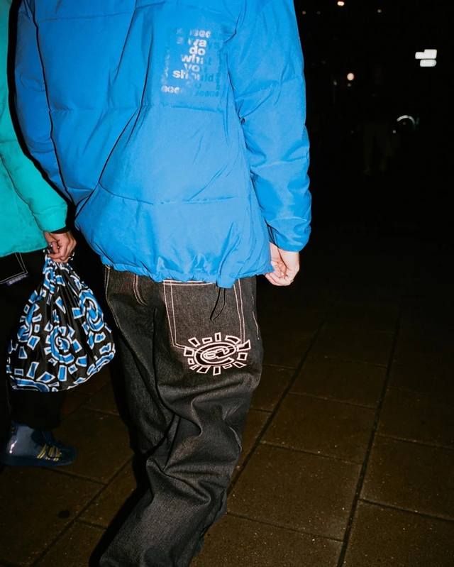 Ad303# Actual photos Adwysd Alwaydowhatyoushoulddo Sun roll denim pants basic wa