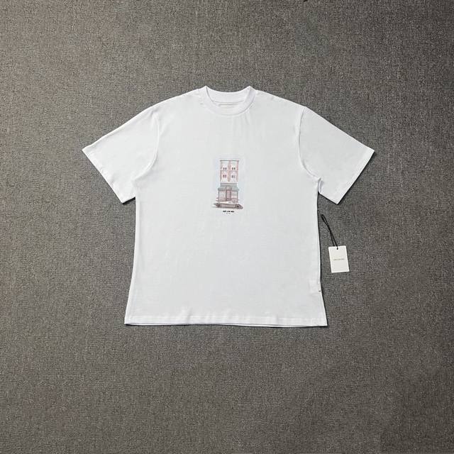 A53#Details photos Aime Leon Dore Porsche On Mulberry Tee short sleeves 230G pur