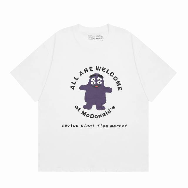 White background C105 Cpfm.Xyz X Mcdonalds X Cacus Jack purple smooth milkshake
