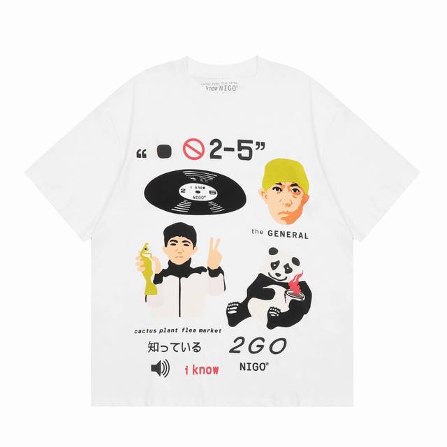 C110 White background Cpfm XI Know Nigo New York limited foam short sleeves 32-c
