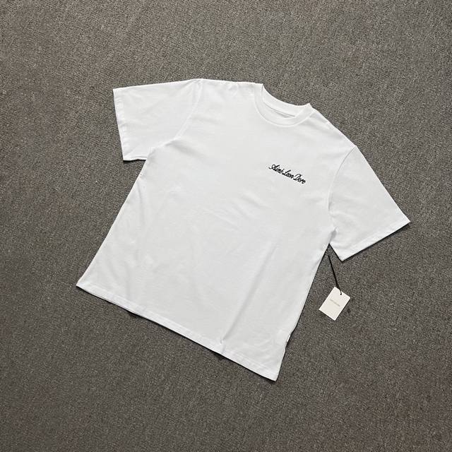 A47# Details real shot Aime Leon Dore Aldlogo Tee short sleeves 230G pure cotton