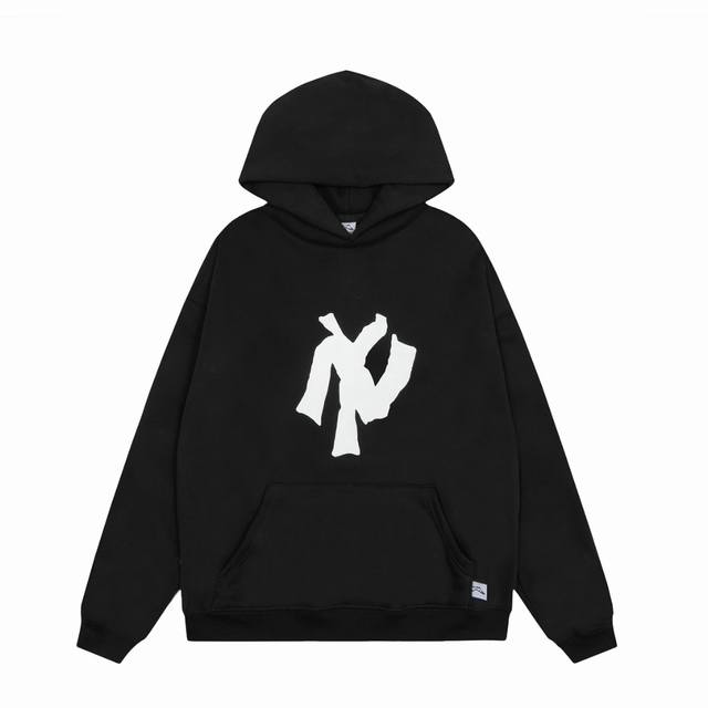 Ak02# White background Akimbo Club Hoodie Plush sweatshirt 380G pure cotton plus