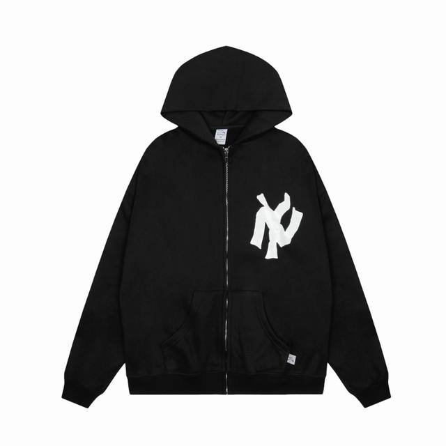 Ak01# white background Akimbo Club Zip Hoodie Zipper plus velvet sweatshirt 380G