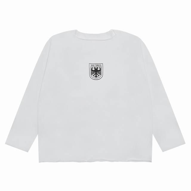 C505# White background Yeezy Kanye Vultures peripheral vulture one-piece tailori