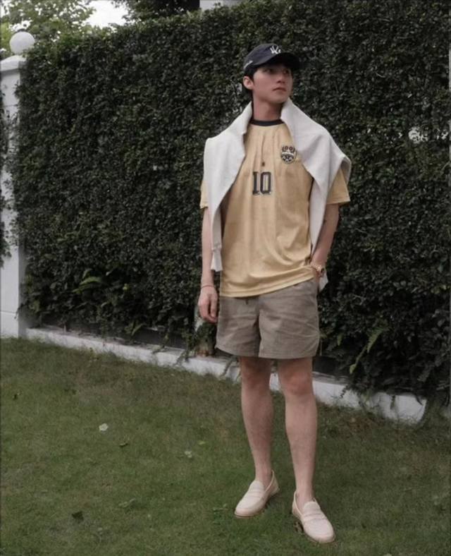 A81# Upper body sharing + size chart Aime Leon Dore Jersey jersey Seiko details