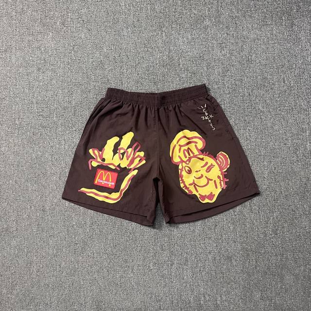 T209# Actual photos Travis Scott Cactus Jack X Mcdonald's Ss22 joint pattern pri