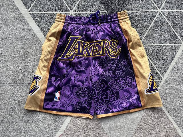 Style number: K25 Top embroidery version Just Don Nba Los Angeles Lakers Team Sh