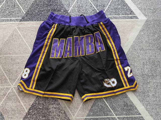 Style number: K72 Top embroidered version Just Don Nba Los Angeles Lakers Team S