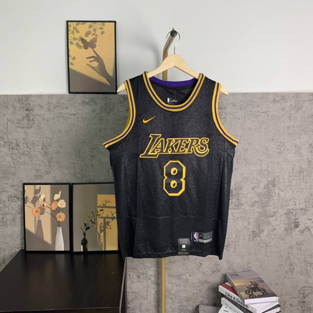 Style No. S024 Top embroidery version Hanging photo Nike Kobe Bryant Los Angeles