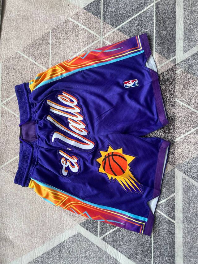 Style K18 Top embroidery version Mitchell & Ness 24 Suns purple city version Dur