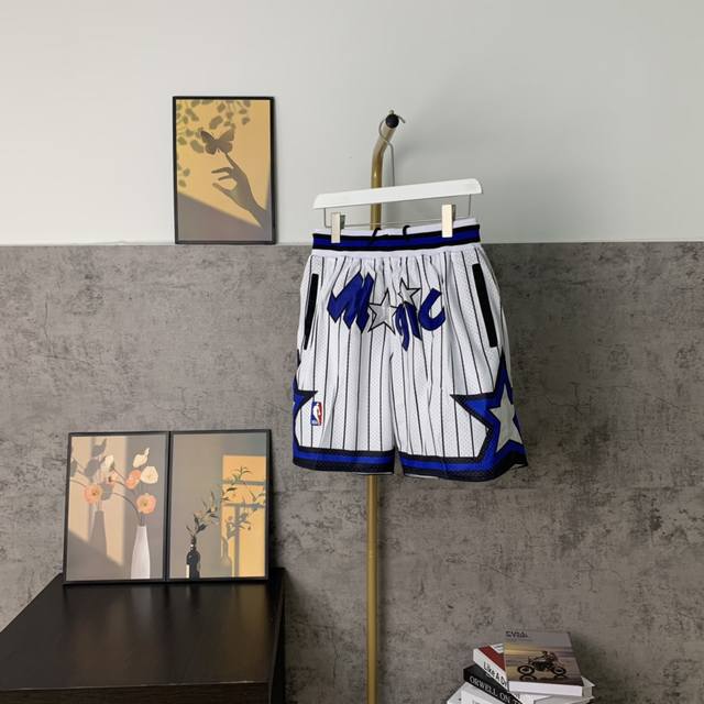 Model No. K06 Top embroidery version Hanging photo Mitchell&Ness Magic Just Don