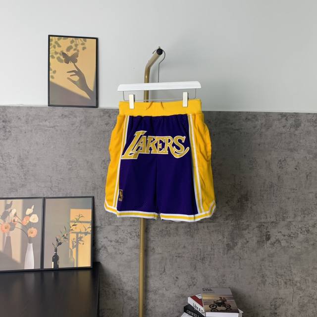 Style No. K03 Top embroidery version Hanging picture Just Don Nba Los Angeles La
