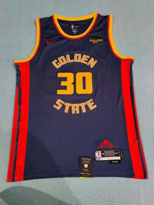 Style: S83 Top embroidery version Nba Golden State Warriors Stephen Curry Jersey