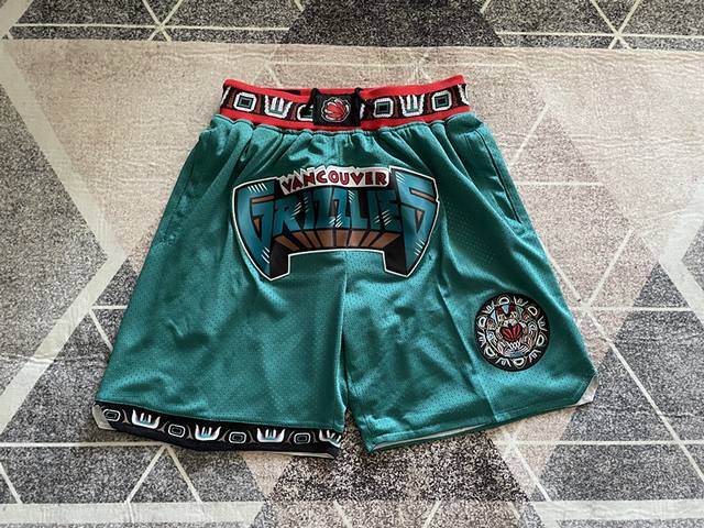 Style No. K78 Top embroidery version Just Don Nba Toronto Raptors Team Shorts Ju