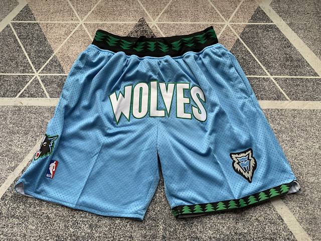 Style No. K101 Top embroidery version Just Don Nba Miami Heat Team Shorts Juston