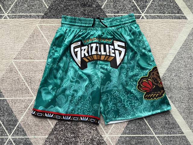 Style No. K33 Mitchell &Ness X Just Don co-branded Memphis Grizzlies Tiger Year