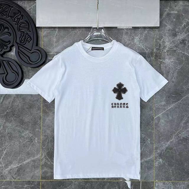 Model No. Ys35 Chrome Heart Cross Sanskrit Printed Men's and Women's Casual Loos