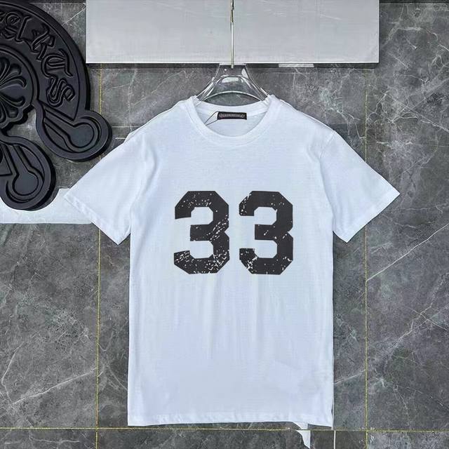 Style No. Ys28 Chrome Hearts T-shirt tops loose trendy couple style short sleeve