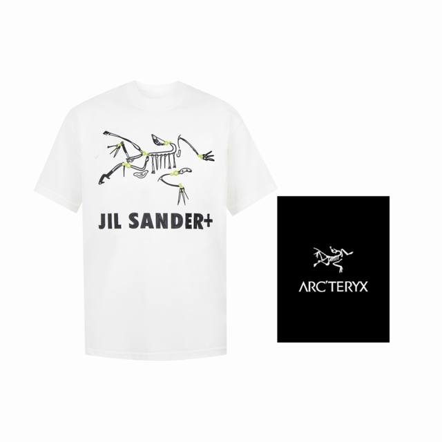 Style No. Ys72 [Ayc Teryx] Fw short-sleeved T-shirt with bird letter print High-