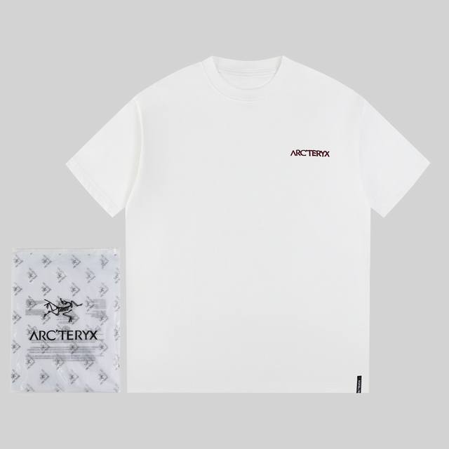 Model No. Ys48 Arc'Teryx Arc'teryx foamed colorful logo three birds short-sleeve