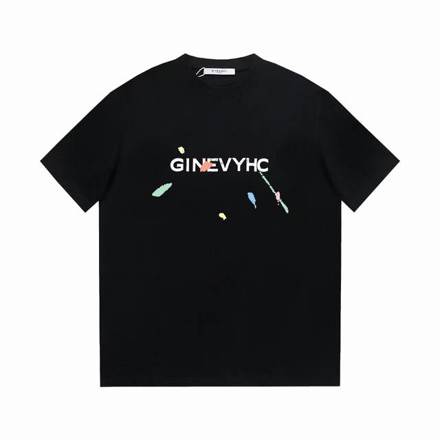 Givenchy Logo letter print versatile simple short-sleeved T-shirt for men and wo