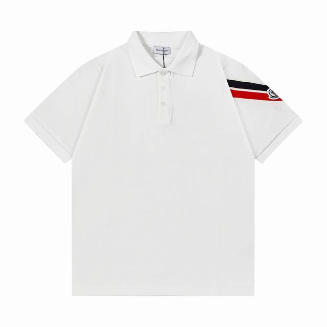 Next day delivery Moncler Sleeve webbing badge patchwork 2025 new light luxury 2