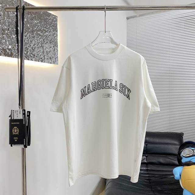 Maison's hot-selling Margiela 25Ss new short-sleeved T-shirt Made of high-weight