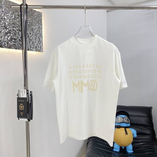 Maison Margiela 25Ss new short-sleeved T-shirt This year's fabric has been upgra