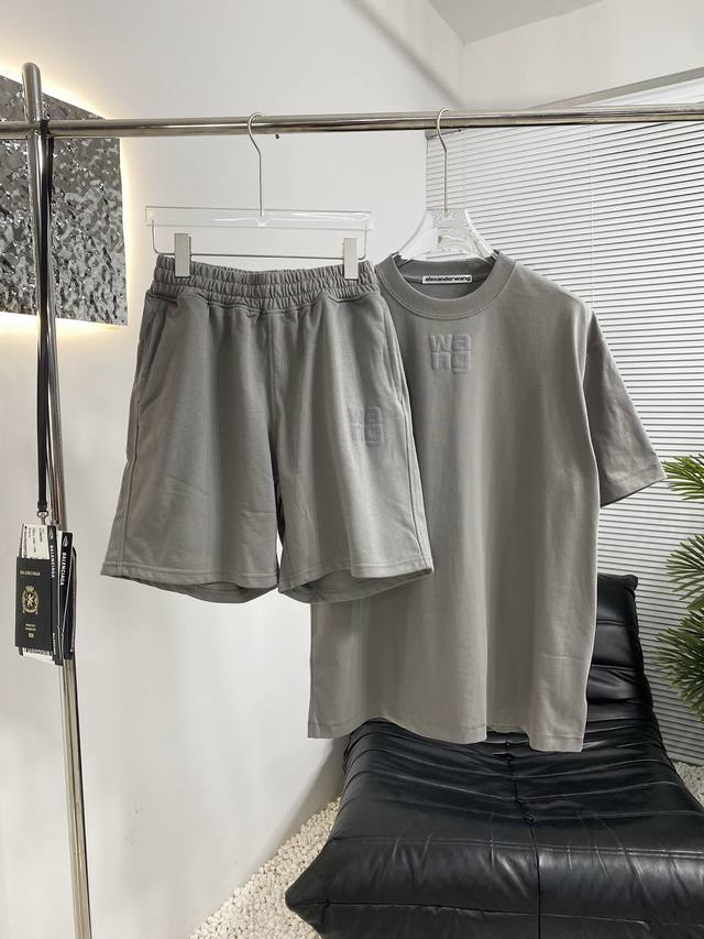 Top Pants High quality AW Alexander Wang sports casual suit can be separated Cou