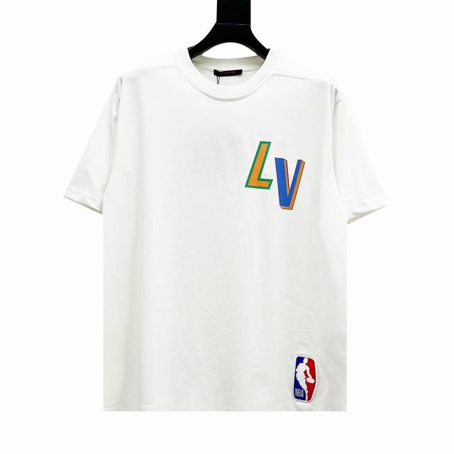 Style No. Y439 Louis Vuitton NBA joint latest printed short-sleeved T-shirt Lv N
