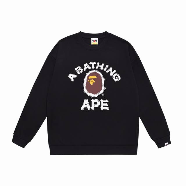 Model No. Sc312# Terry Plush 90 Top version Bape Ape Head Colorful Letter Printe