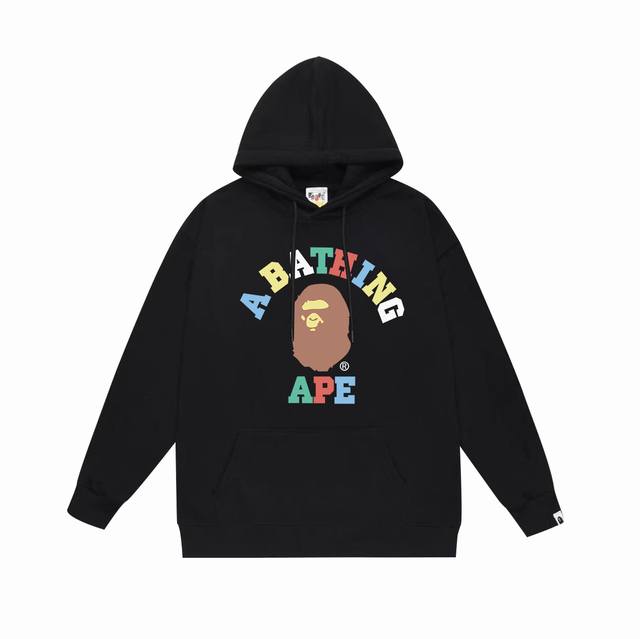Model No. Sc613# Terry plus velvet top version Bape ape head colorful letter pri