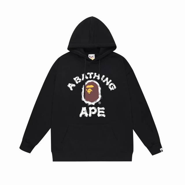 Model No. Sc612# Terry plus velvet top version Bape ape head classic letter doub