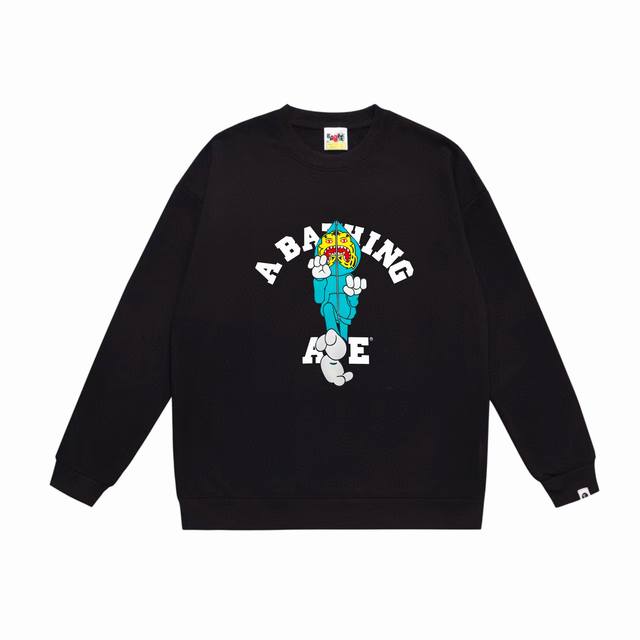 Model No. Sc556# Terry Plush 90 Top version Bape Tiger Milo College Tee Tiger Sh