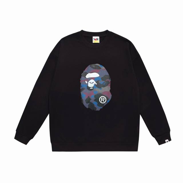 Model No. Sc545# Terry Plush 90 Top version Bape grid camouflage ape head double