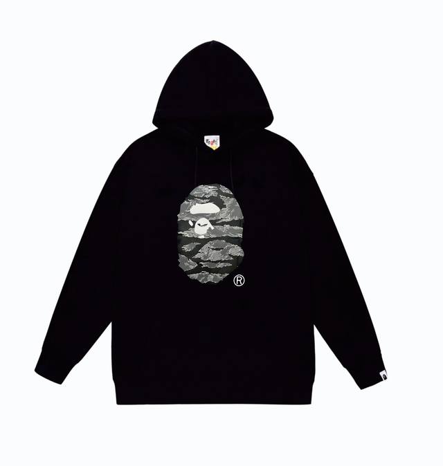 Model No. Sc853# Terry plus velvet 110 Top version Bape tiger camouflage letter