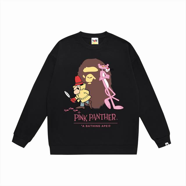 Model No. Sc481# Terry Plush 90 Top version Bape Kids co-branded Pink Panther Ap