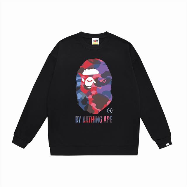 Model No. Sc460# Terry Plush 90 Top version Bape classic ape head letter pattern