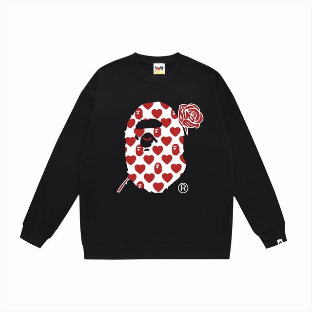 Model No. Sc449# Terry Plush 90 Top version Bape Red Rose Ape Head Love Letter P