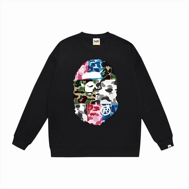 Model No. Sc448# Terry Plush 90 Top version Bape camouflage stitching ape head p
