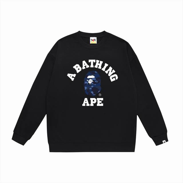 Model No. Sc445# Terry plus velvet 90 Top version Bape classic letter combinatio